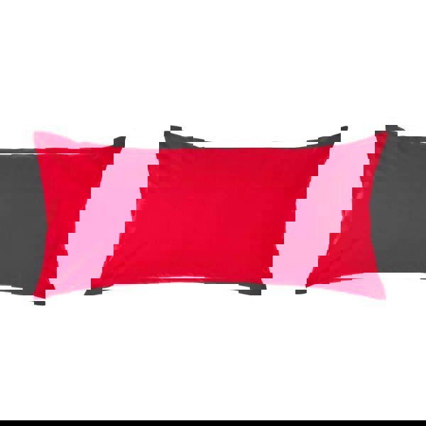 HOMESCAPES Crisp & Cool 200 TC Egyptian Cotton Percale Housewife Pillowcase, European Size