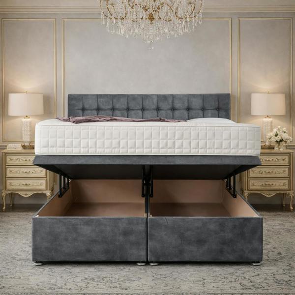 Great British Beds Small Cube Divan Ottoman Bed