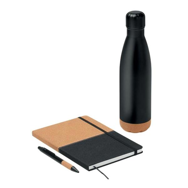 MidOcean Cadeau Gift Set (Pack of 3) - Black/Brown - 