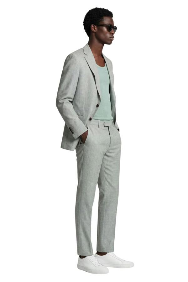 Harry Brown London Giacomo Slim Fit Suit Trousers