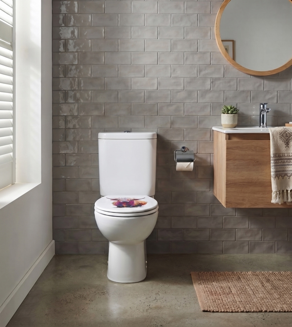 Blue Canyon Hamish the Highland Cow Soft Close Toilet Seat