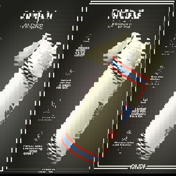 ION8 NFL x ION8 Insulated Steel Water Bottle, NFL Titans, 750ml (24oz)