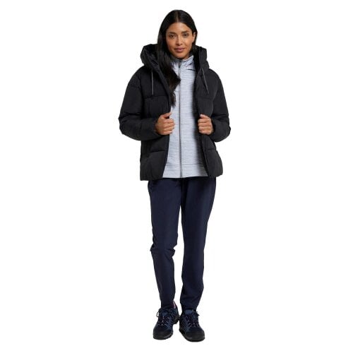 Mountain Warehouse Womens Toasty Short Padded Jacket - Black - 24 UK - Black - 100% Polyester