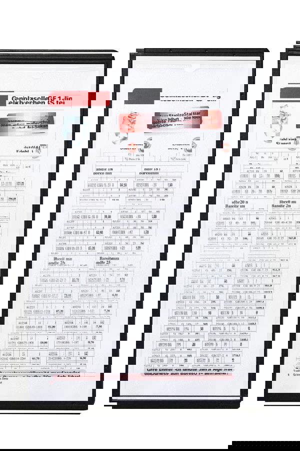 Durable SHERPA Replacement Display Panels | 5 Pack | A4 Black