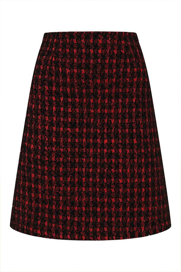HotSquash Knee Length Office Skirt