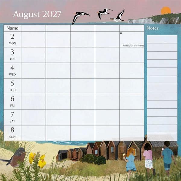 National Trust Family Organiser 2027, Family Planners, Week To View, Lifestyle, Gift