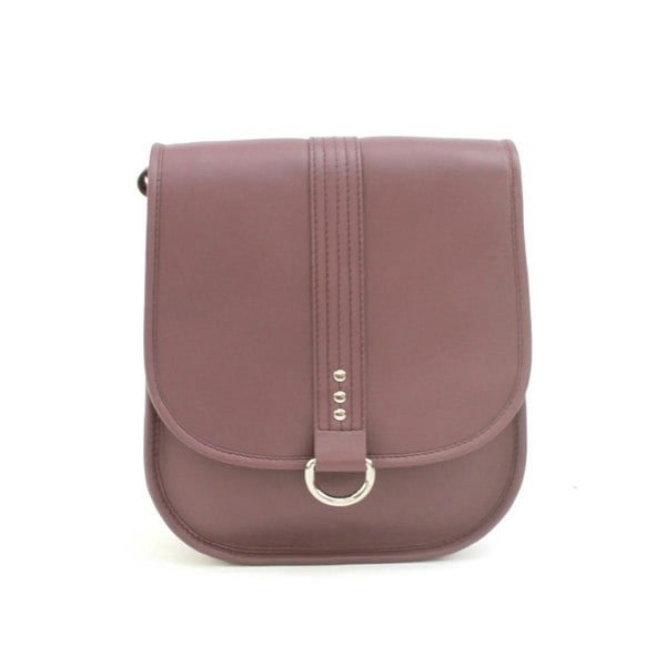 Eastern Counties Leather Womens Melody Leather Handbag - Grape