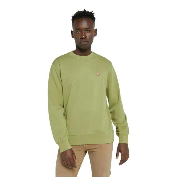 Levis Mens Original Crew Neck Sweatshirt - Sage - 