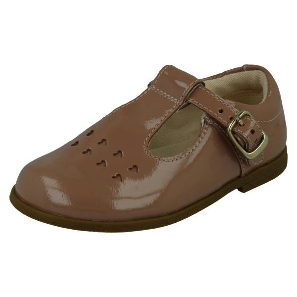 Clarks Girls Clarks Patent Leather Formal Shoes - Drew Play