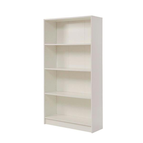 Timber Art Design 4 Tier Bookcase Tall Display Shelving Storage Unit Wood Furniture