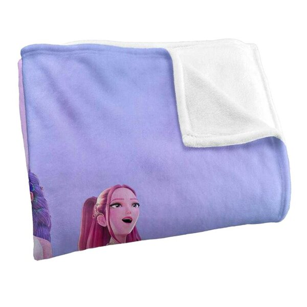 K-Pop Demon Hunters Poster Huntr/X Blanket - Multicoloured
