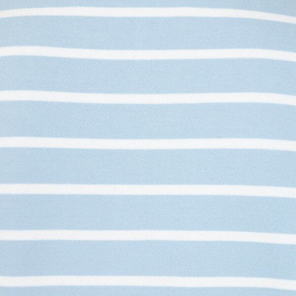 Lazy Jacks LJ94S - Striped Roll Neck Sweatshirt - Sky