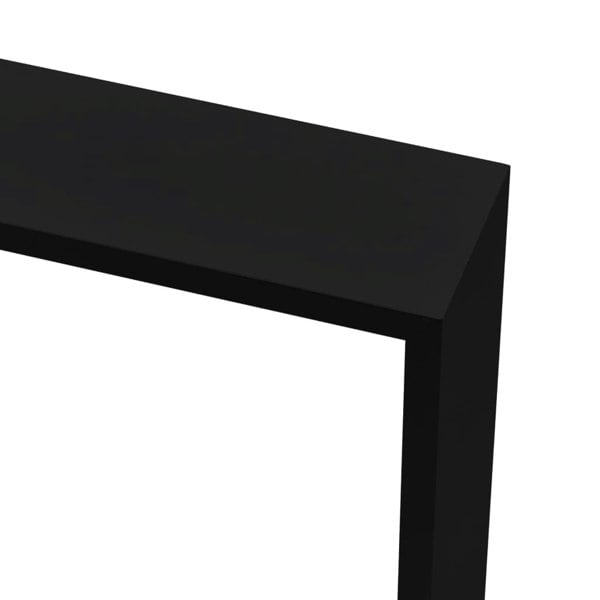 Berkfield Wall Cube Shelves 3 pcs Black MDF