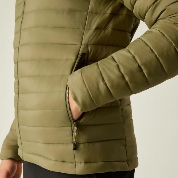 Dare 2B Mens Air Lite Baffled Padded Jacket - Martini Olive