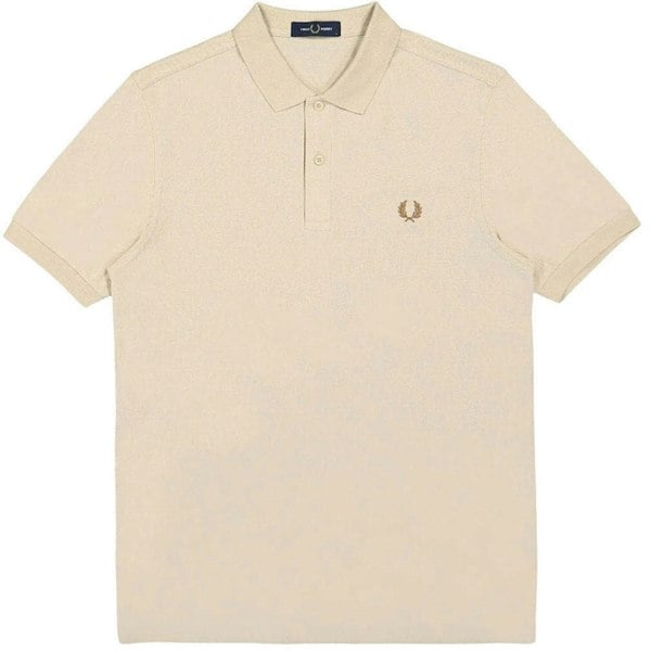 Fred Perry M6000 691 Oatmeal Polo Shirt Mens XS
