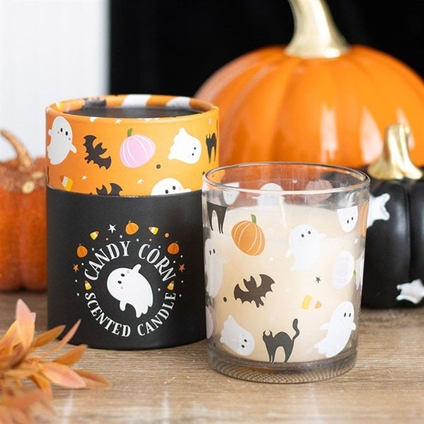 Serano Sweet and Spooky Candy Corn Candle