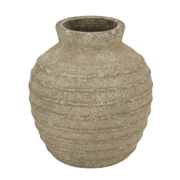 Wyld Haus Starfern Medium Tuscan Grey Stoneware Vase
