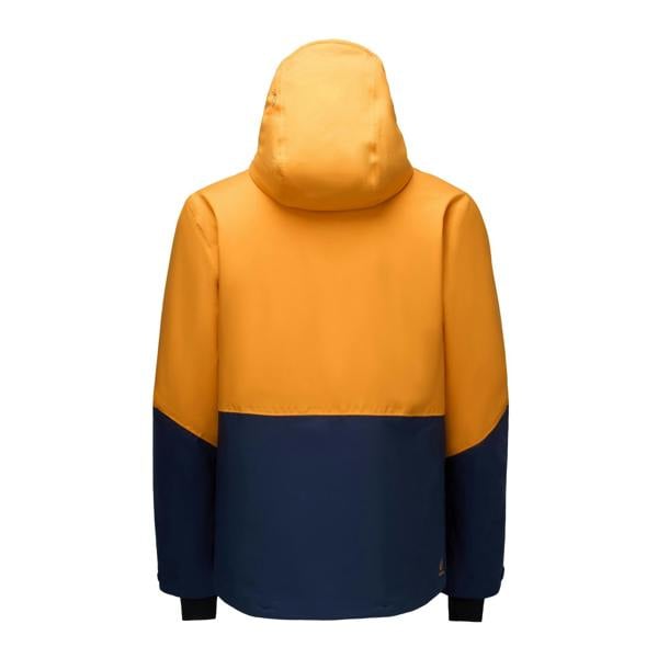 Dare 2B Mens Halfpipe IV Colour Block Ski Jacket - Navy/Electric Orange - 