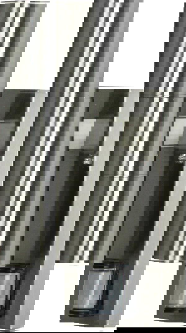 Luxform 230v Eden Wall Light Stainless Steel Pir