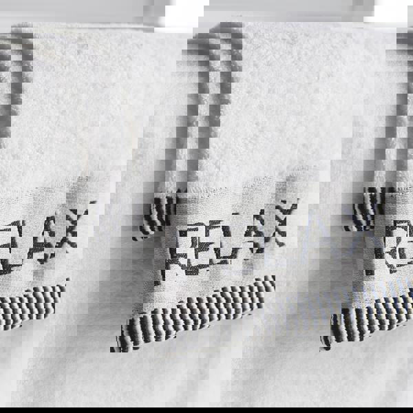 Catherine Lansfield Relax And Unwind 4 Piece Towel Set White