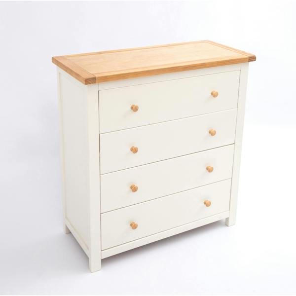 Cabinet Bits Maggiori 4 Drawer Chest of Drawers Wood Knob