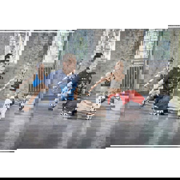 Gym class using Reebok Studio Adjustable Resistance Tube - Heavy