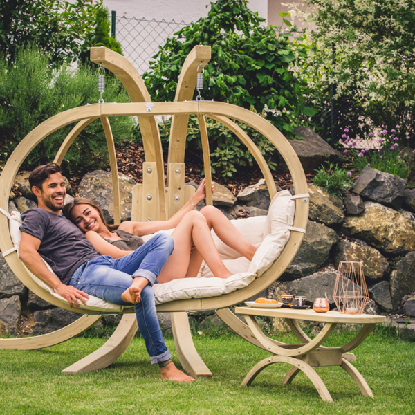 Amazonas Globo Royal Double Hanging Egg Chair Set