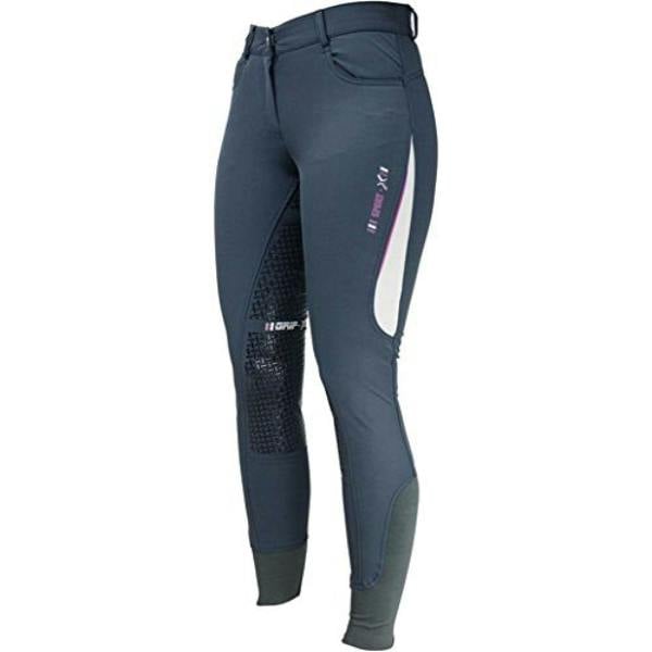 HyFASHION Womens/Ladies Sport Dynamic Breeches - Raspberry Rose/Grey - 