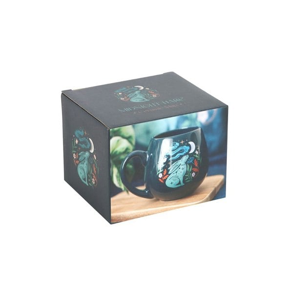 Serano Midnight Hare Rounded Mug