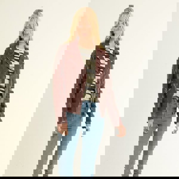 Ashwood Leather Fashion Biker Jacket: G-Celia22