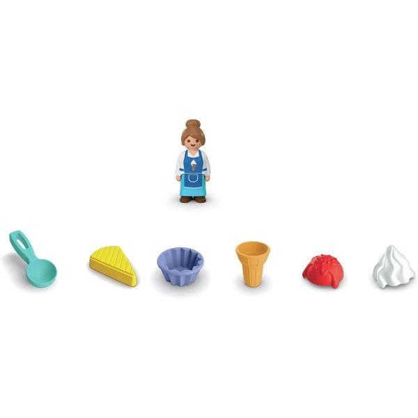Playmobil JUNIOR: Sand Ice Cream Cones - 72006 Playset