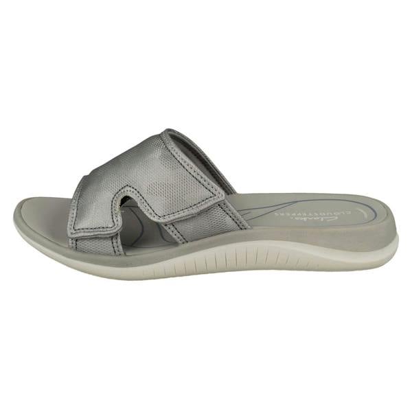 Clarks Ladies Cloudsteppers By Clarks Camo Detailed Mule Sandals Glide Bay 2
