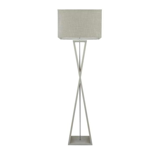 Pagazzi Lighting Kaden Floor Lamp Grey