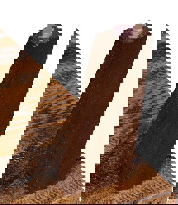 Modcraft Rustic Brown TV Stand with 2 Doors & Adjustable Shelves – 140cm Unit for TVs up to 65” – Living Room Storage Cabinet