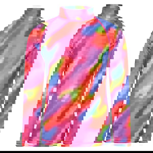 Mountain Warehouse Kids Abstract Long-Sleeved Rash Top - Bright Orange