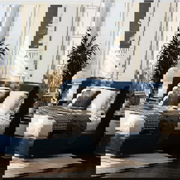 Diana King Size Bed, Super King Size Bed, Velvet-Rit Concept-Rit Concept