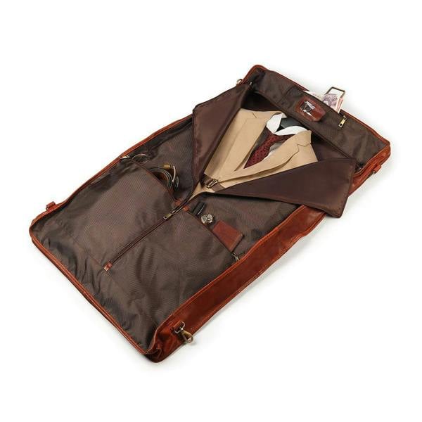 Leather Suit Carrier 829BRN – 1
