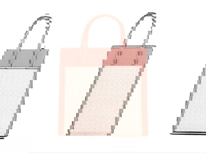 Michael Kors Jet Set Travel Crossbody Bag Blush Leather