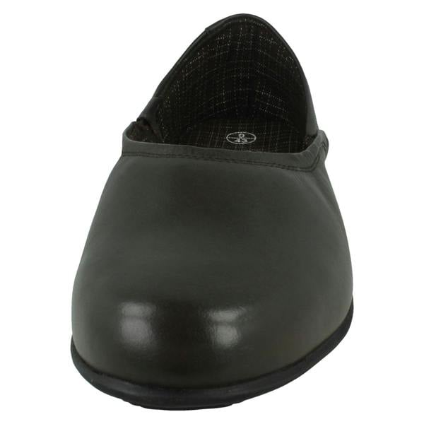 Maverick Mens Maverick Comfort Leather House Slippers X2124