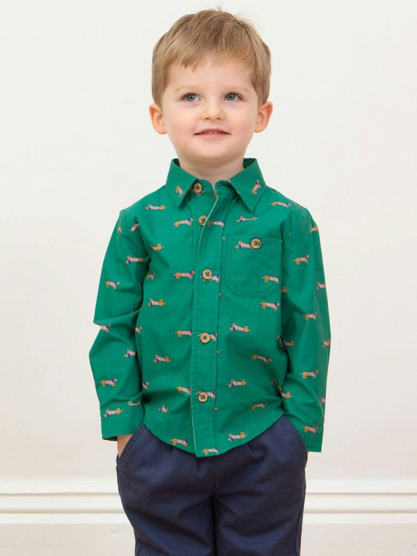 Kite Boys Organic Daxie Dog Shirt