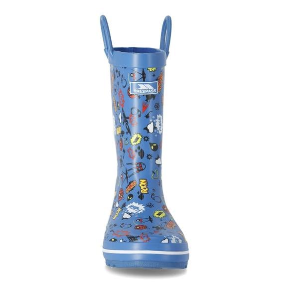 Trespass Boys Apolloton Wellington Boots - Cosmic Blue