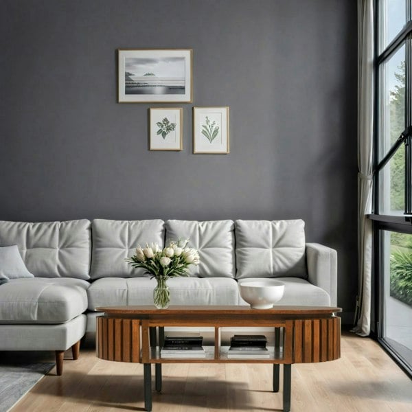 IH Design Osburn Mango Wood Rectangular Coffee Table