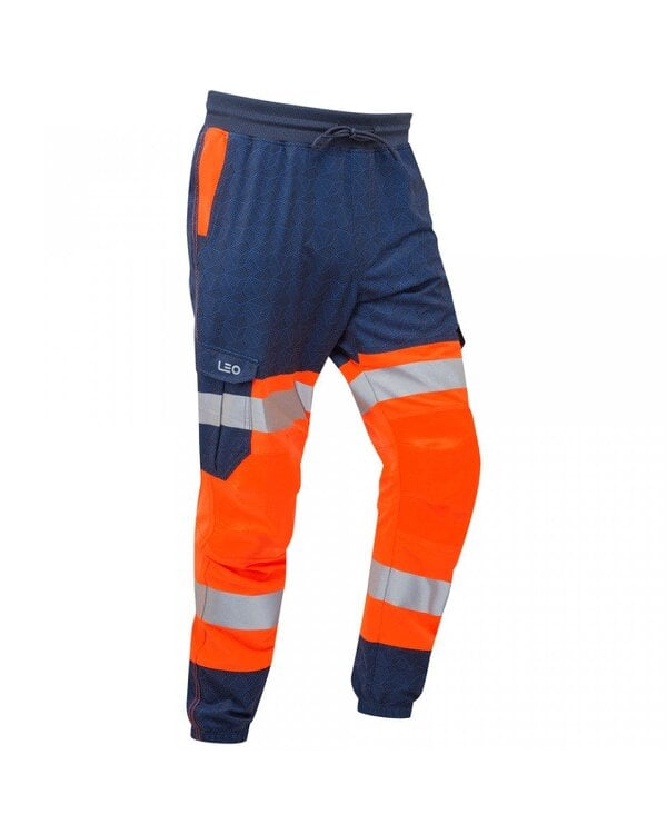 Leo Workwear Hawkridge Dual Colour Stretch Jogger Trouser