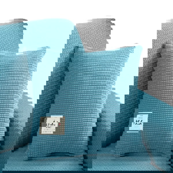 Anyhouz Anypillow Pillowcase 45X45Cm Space Blue Polyester Thick Stretchable Cushion For Living Room