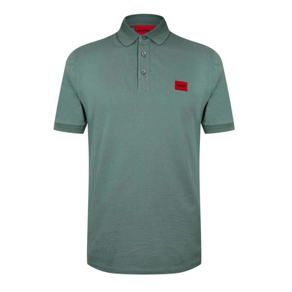 Hugo Mens Deruso Polo Shirt - Green - 