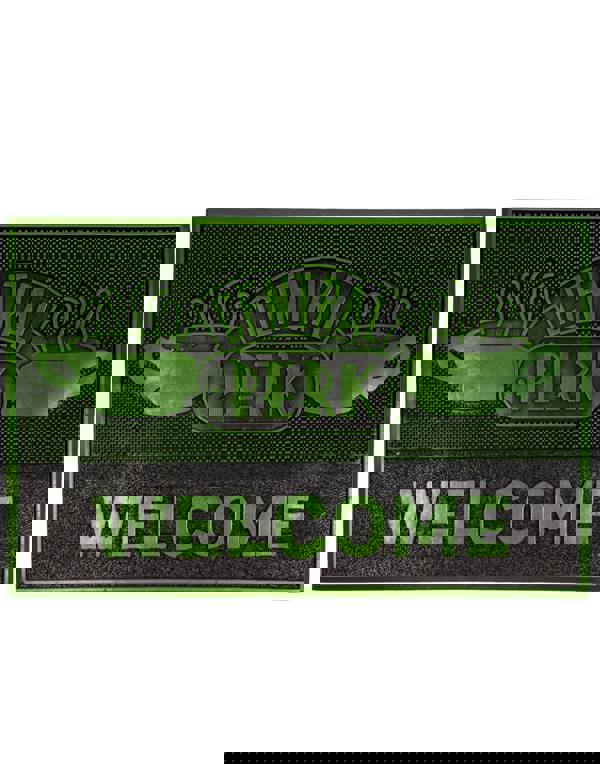 Friends Unisex Green Central Perk Logo Rubber Door Mat (One Size)