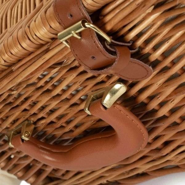 Fully Fitted 2 Person Traditional Picnic Basket
