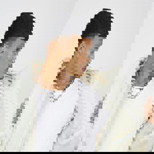 Brave Soul Stone Padded Hooded Jacket - Stone Image 4