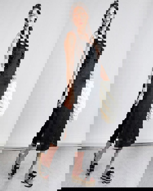 Tommy Hilfiger Polka Dot Slim Fit Womens Slip Dress