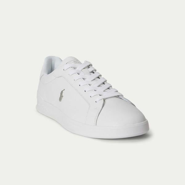 Polo Ralph Lauren HRT CRT II Court Trainers   in  White